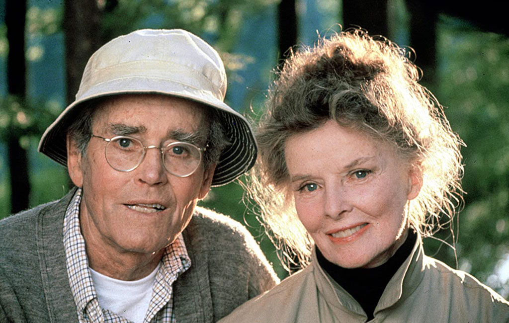 Henry Fonda, Katharine Hepburn dans La Maison du lac