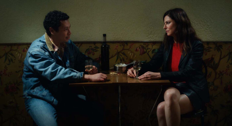 Afficher l'image Ayoub Gretaa, Anna Mouglalis