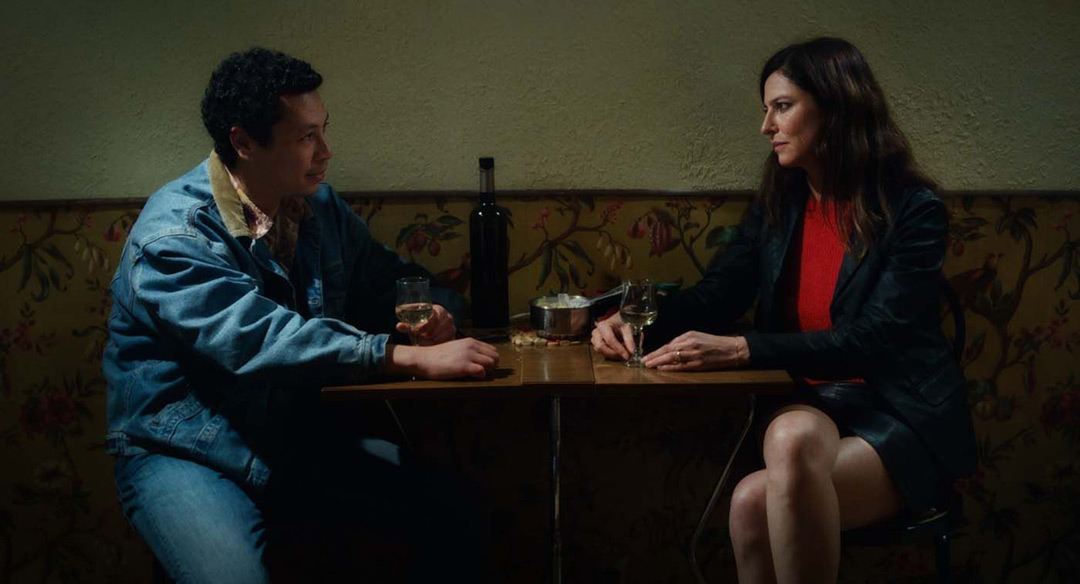 Ayoub Gretaa, Anna Mouglalis dans La Mer au loin