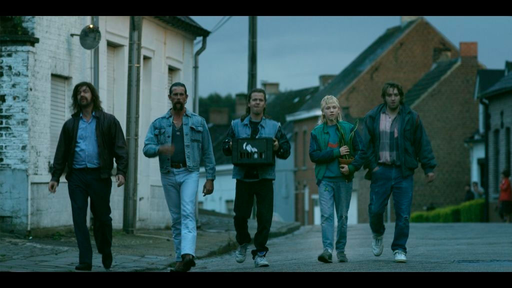 Koen De Graeve, Johan Heldenbergh, Wouter Hendrickx, Bert Haelvoet, Kenneth Vanbaeden dans La Merditude des choses
