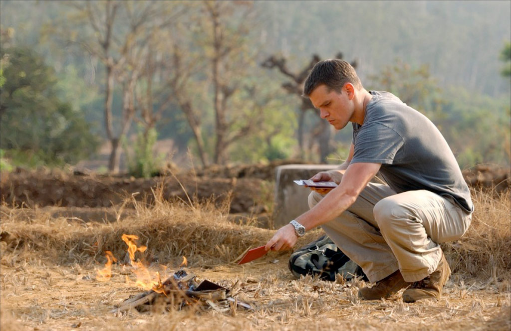 Matt Damon dans La mort dans la peau