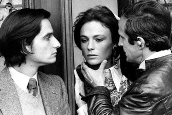 François Truffaut, Jacqueline Bisset, Jean-Pierre Léaud dans La nuit américaine