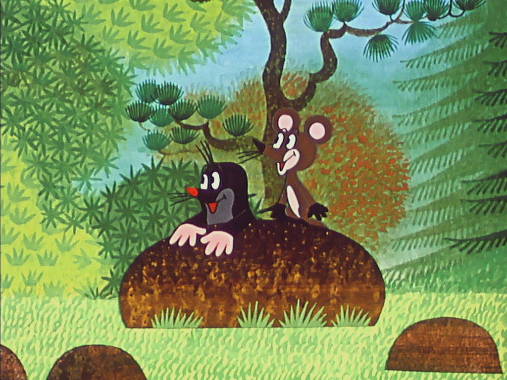 La petite taupe aime la nature