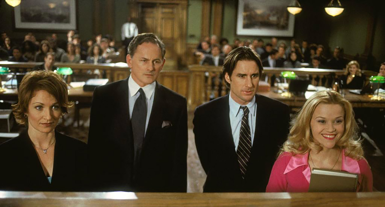 Reese Witherspoon, Victor Garber, Luke Wilson, Shannon O'Hurley dans La Revanche d'une blonde