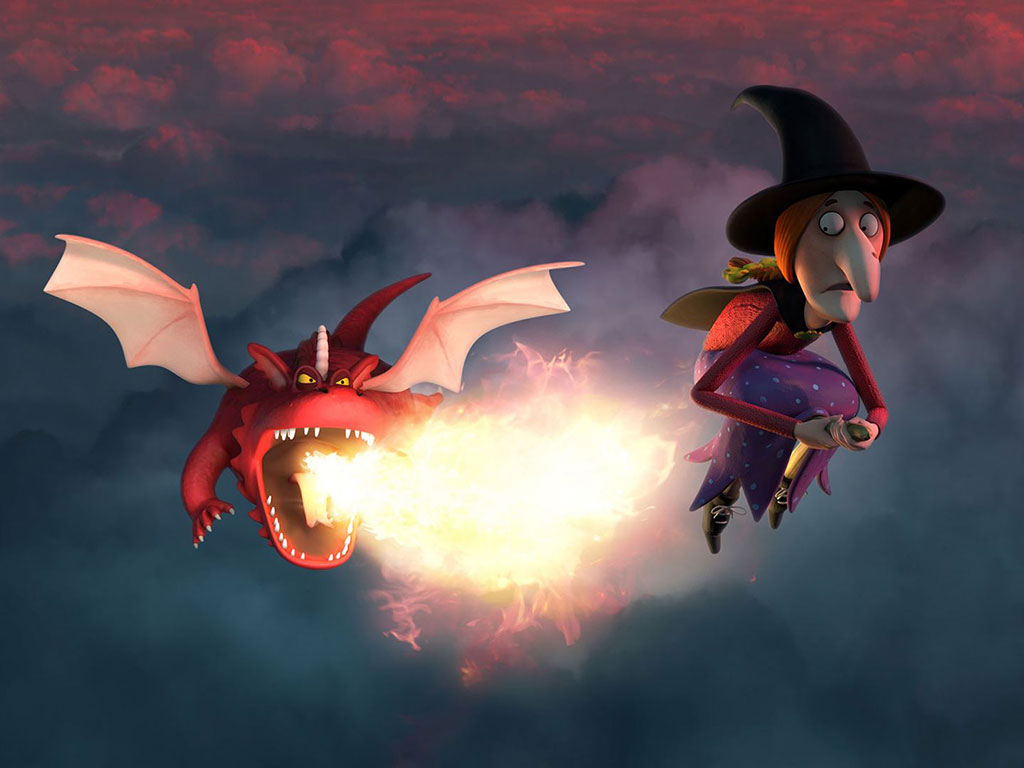La Sorcière dans les airs
