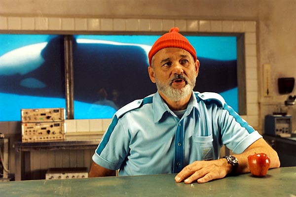 Bill Murray dans La Vie aquatique