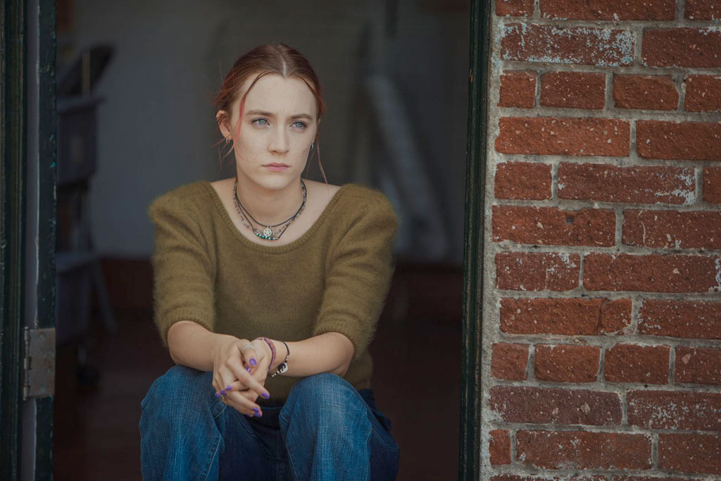 Saoirse Ronan dans Lady Bird