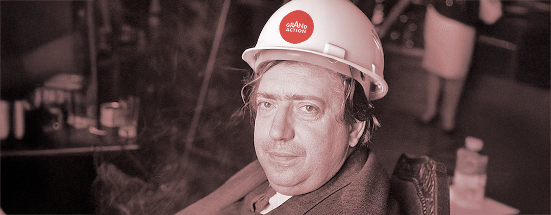 Henri Langlois en travaux