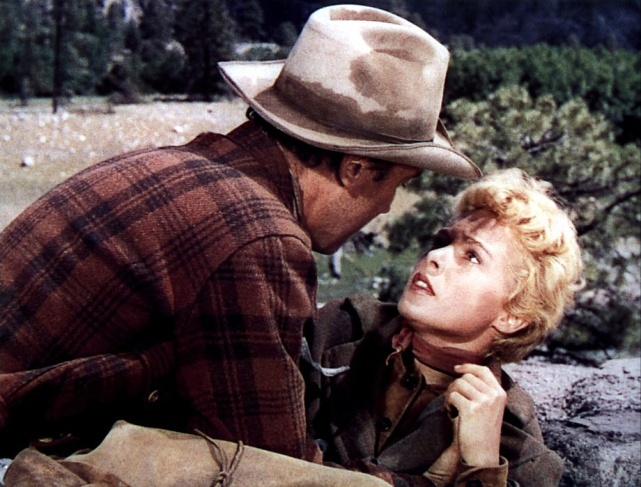 James Stewart, Janet Leigh dans L'Appât