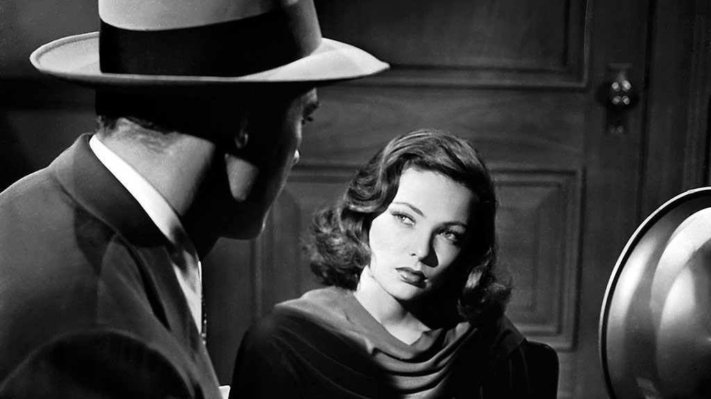 Gene Tierney, Dana Andrews dans Laura