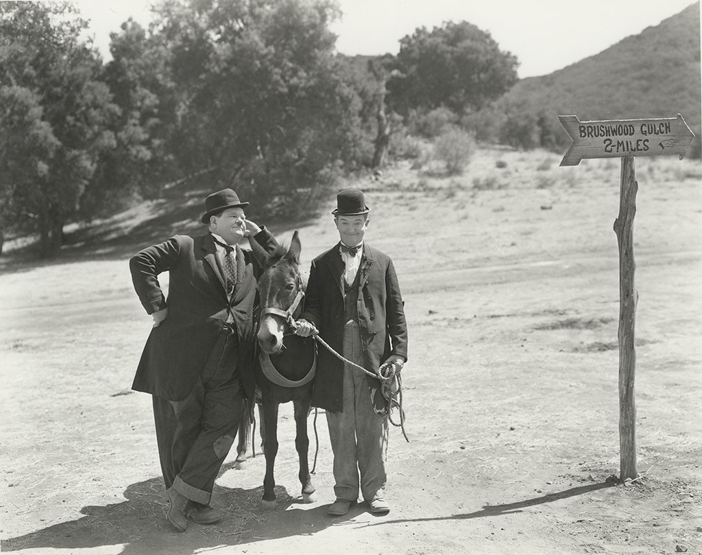 Laurel et Hardy au Far-West