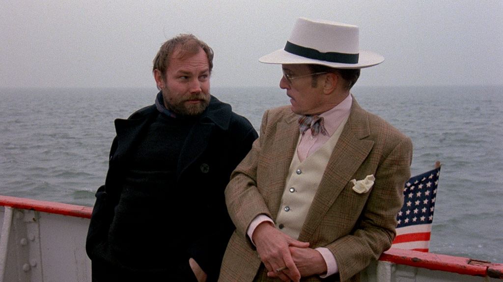 Klaus Maria Brandauer, Robert Duvall dans Le Bateau phare