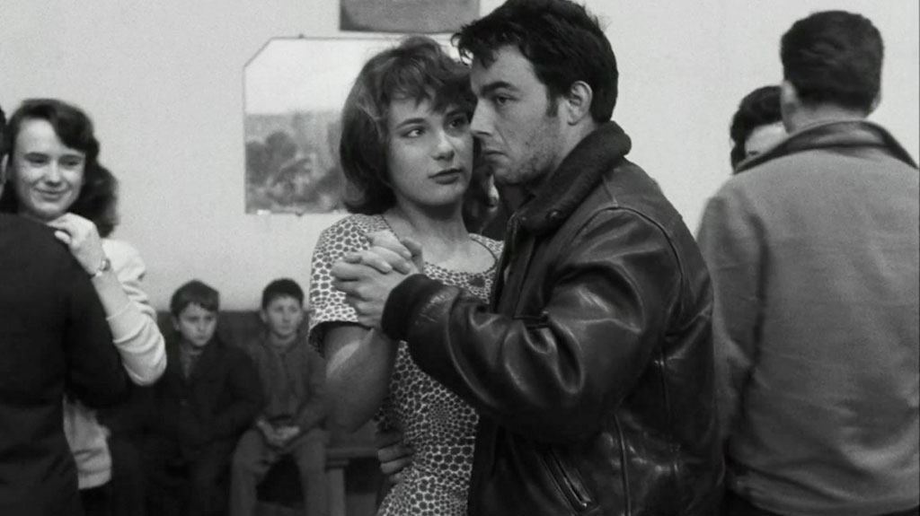 Gérard Blain, Bernadette Lafont dans Le Beau Serge