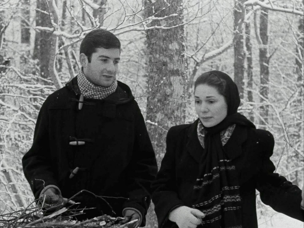 Jean-Claude Brialy, Michèle Méritz dans Le Beau Serge