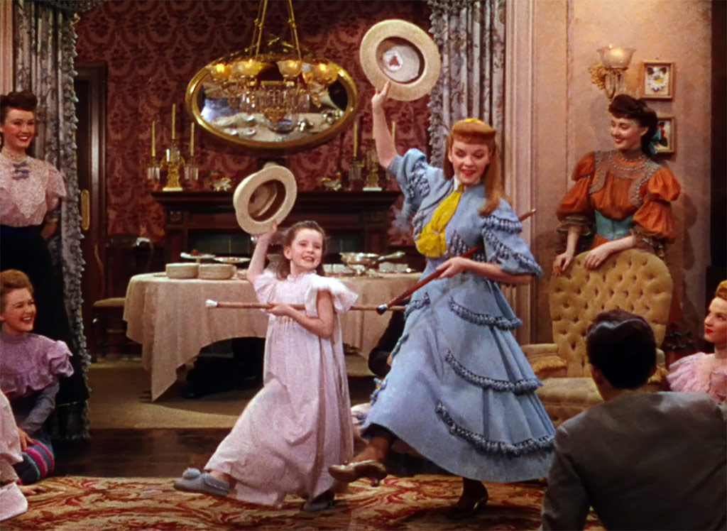 Judy Garland, Margaret O'Brien dans Le Chant du Missouri