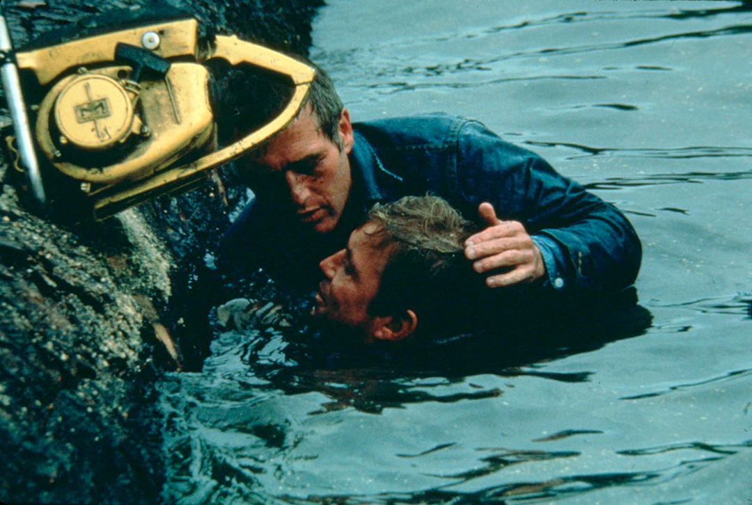 Paul Newman, Richard Jaeckel dans Le Clan des irréductibles