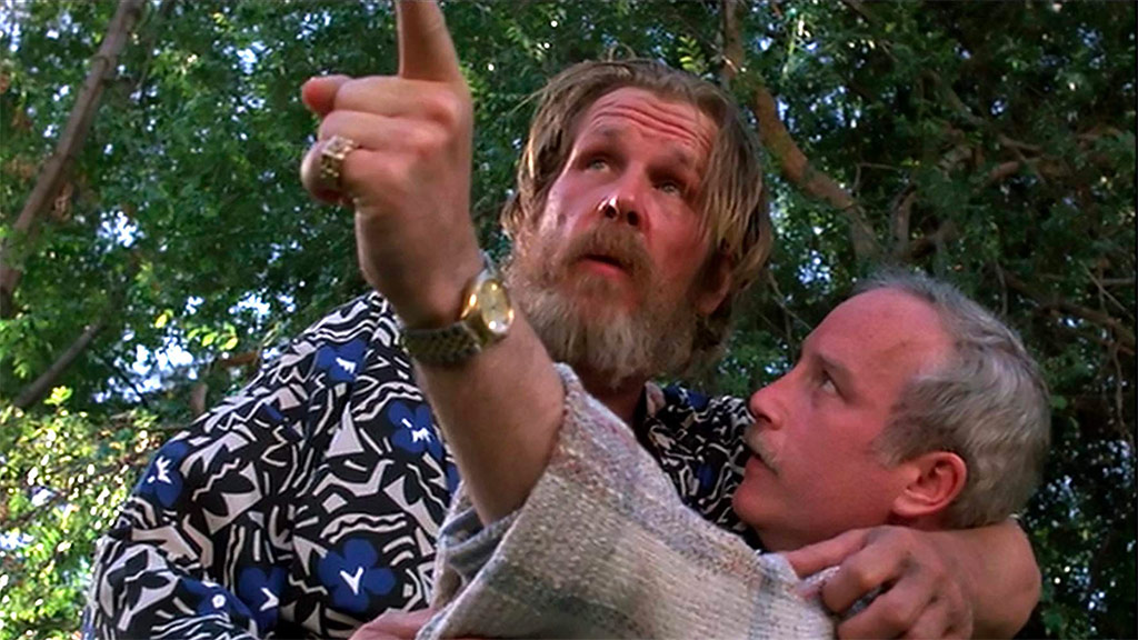 Richard Dreyfuss, Nick Nolte dans Le Clochard de Beverly Hills