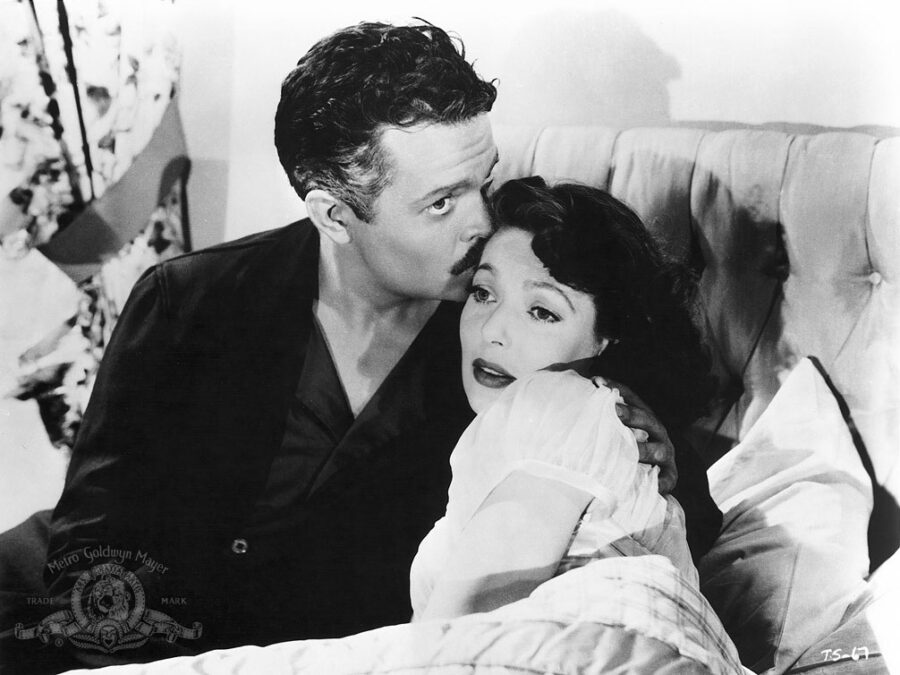 Afficher l'image Orson Welles, Loretta Young