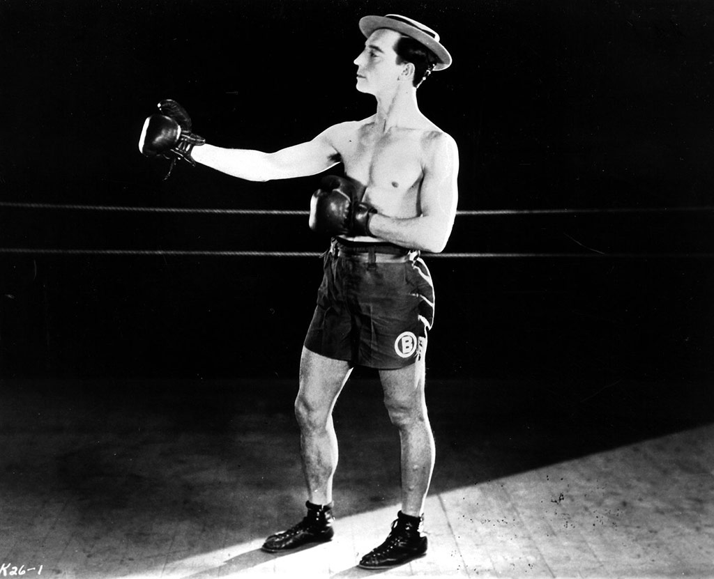 Buster Keaton dans Le Dernier round