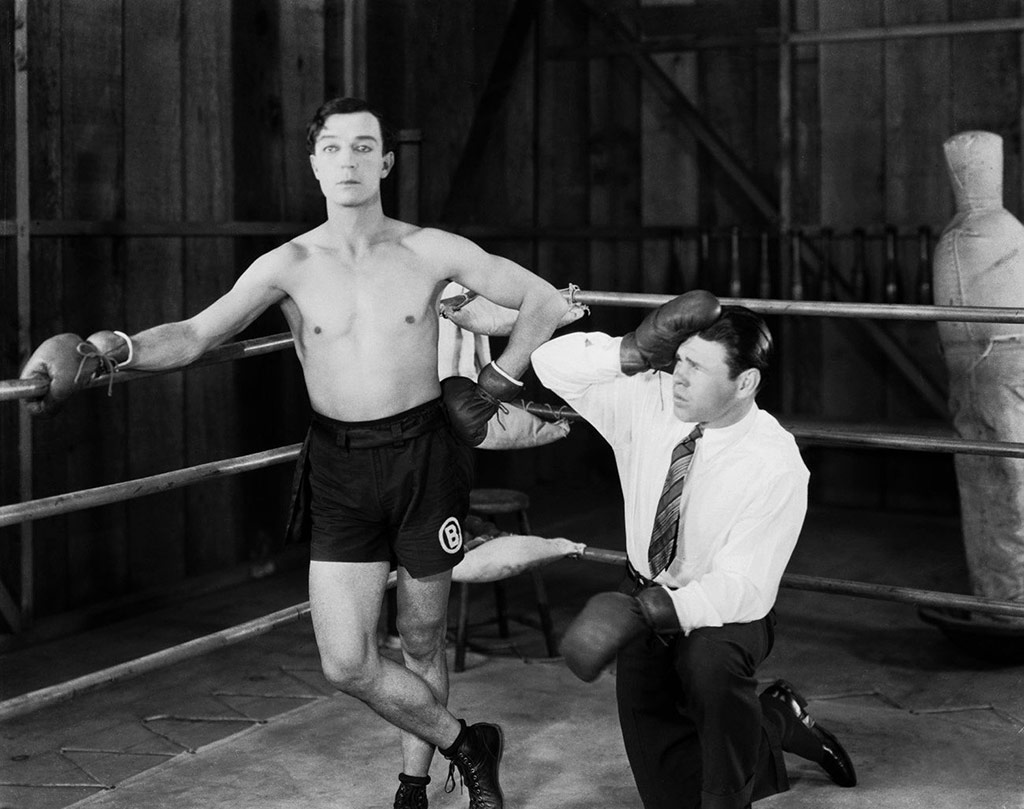 Buster Keaton dans Le Dernier round