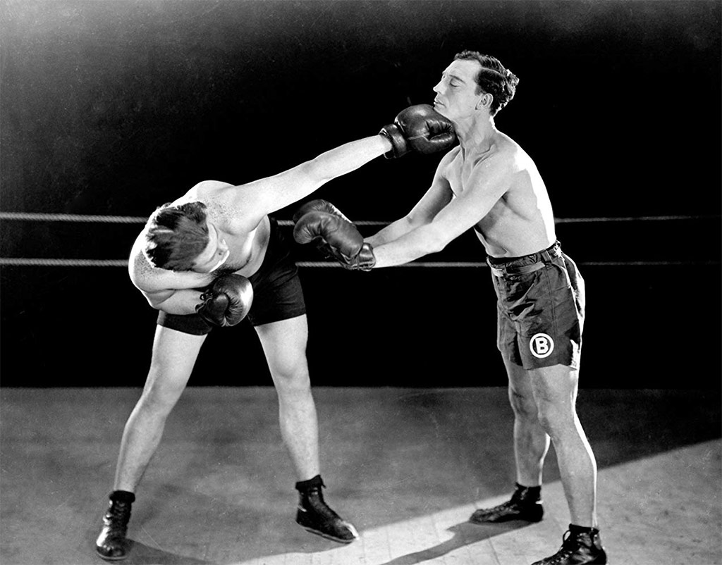 Buster Keaton dans Le Dernier round