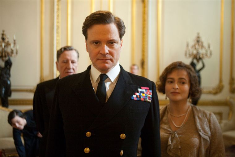 Colin Firth, Helena Bonham Carter dans le discours d'un roi