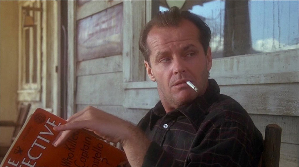 Jack Nicholson dans Le facteur sonne toujours deux fois