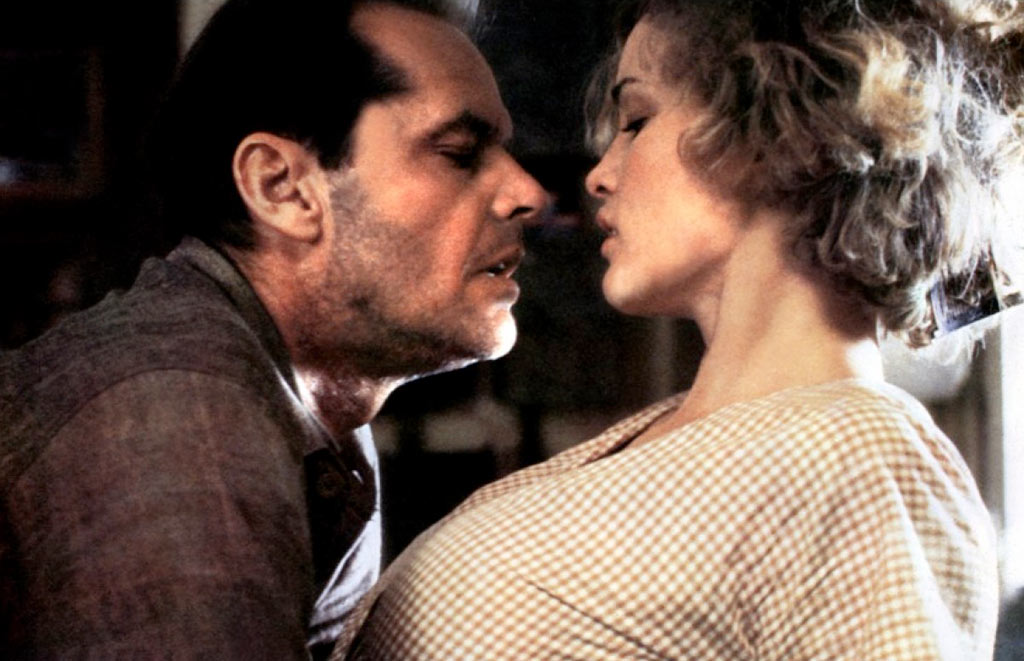 Jack Nicholson, Jessica Lange dans Le facteur sonne toujours deux fois