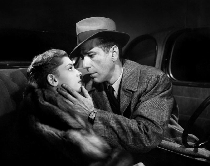 Humphrey Bogart, Lauren Bacall dans Le Grand sommeil