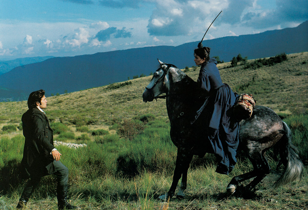 Olivier Martinez, Juliette Binoche dans Le Hussard sur le toit