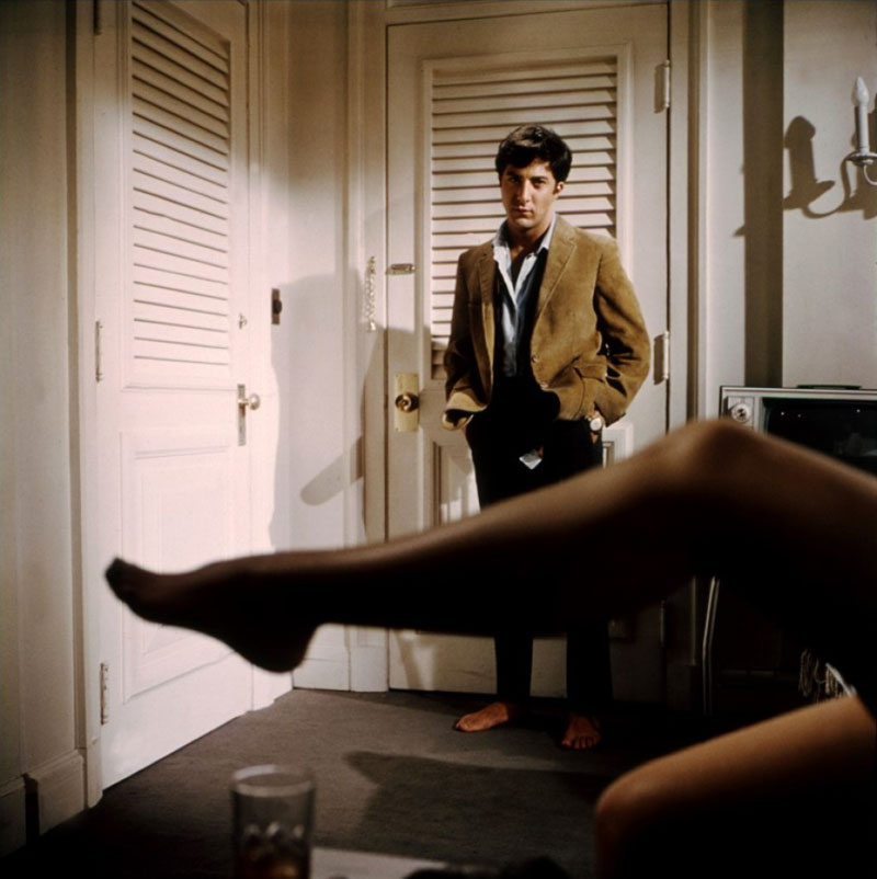 Dustin Hoffman, Anne Bancroft dans Le Lauréat