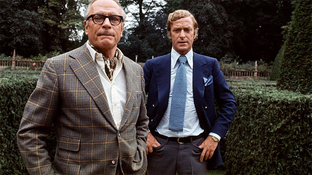 Laurence Olivier, Michael Caine dans Le Limier