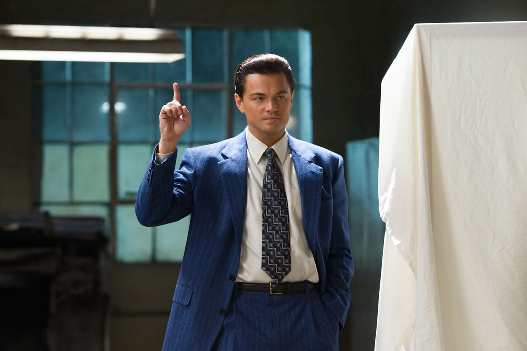 Leonardo DiCaprio dans Le Loup de Wall Street