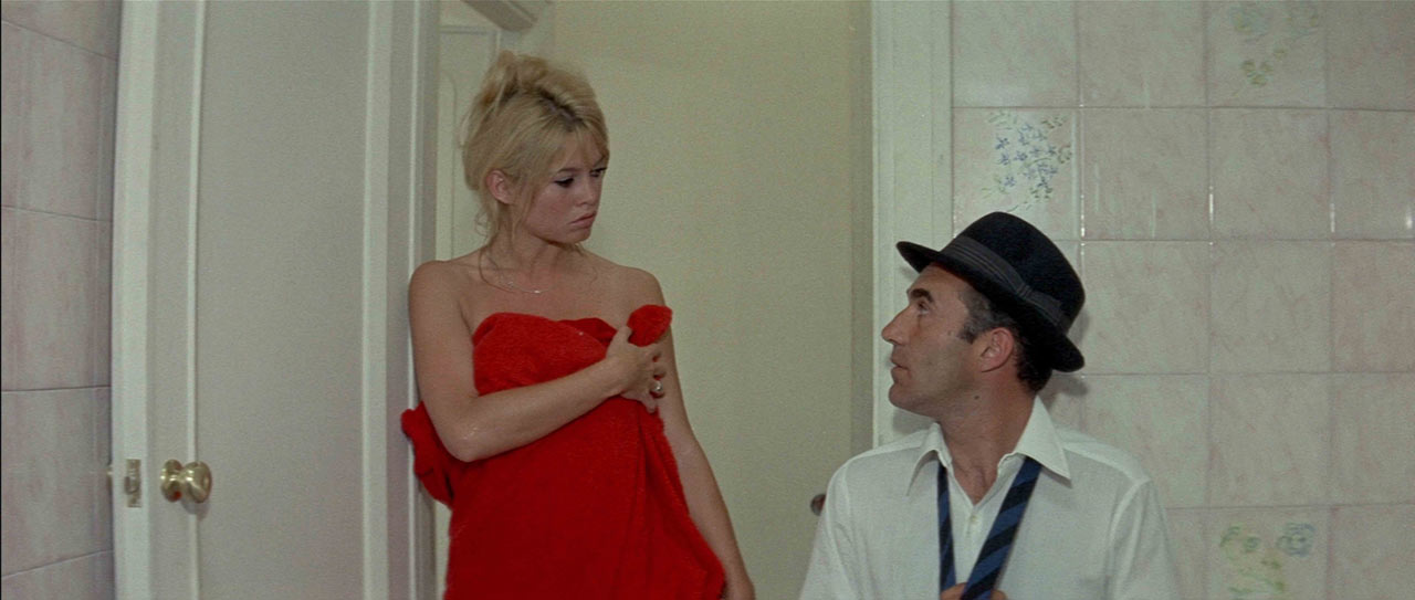 Brigitte Bardot, Michel Piccoli dans Le mépris