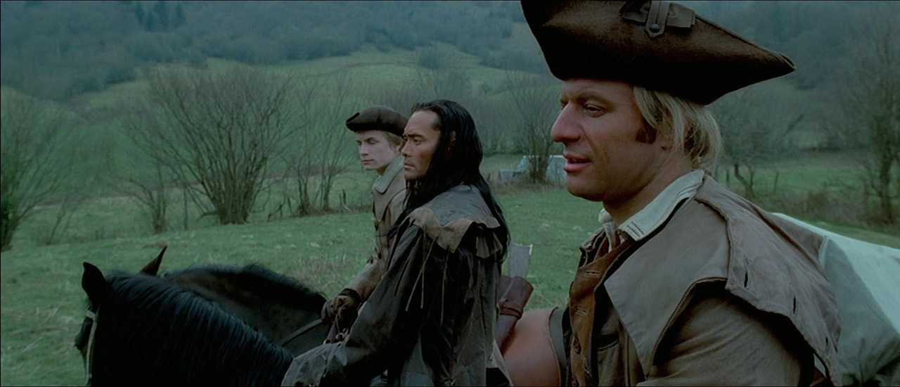 Mark Dacascos, Samuel Le Bihan, Jérémie Renier dans Le Pacte des loups