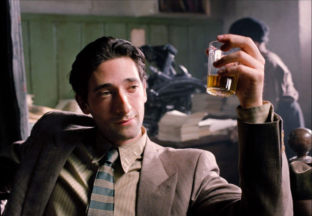 Adrien Brody dans Le Pianiste