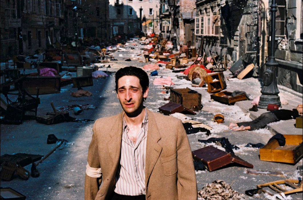 Adrien Brody dans Le Pianiste