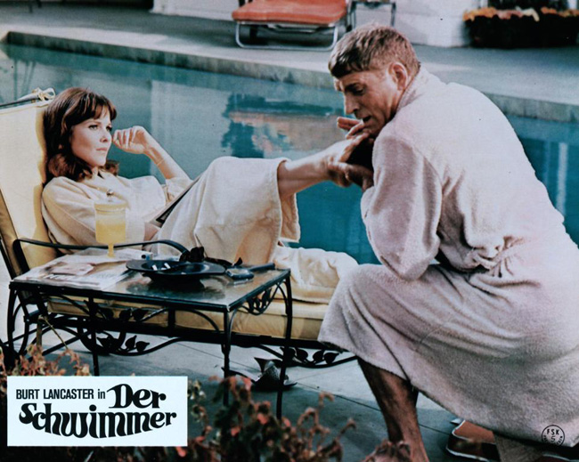 Burt Lancaster, Janice Rule dans The Swimmer