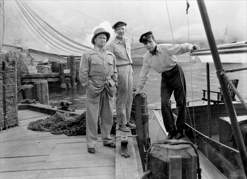 Walter Brennan, Humphrey Bogart, Walter Sande dans Le Port de l'angoisse 