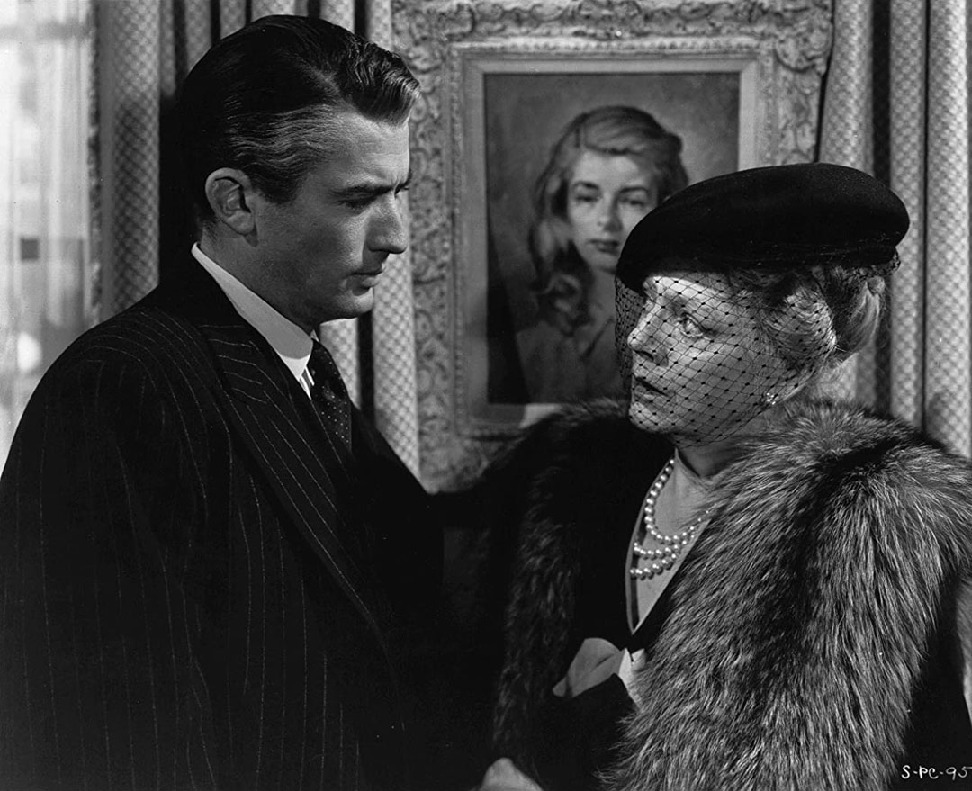 Gregory Peck, Ethel Barrymore dans Le procès Paradine