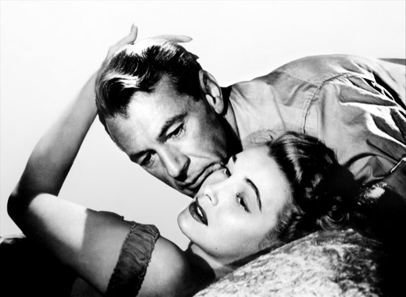 Gary Cooper, Patricia Neal dans le Rebelle