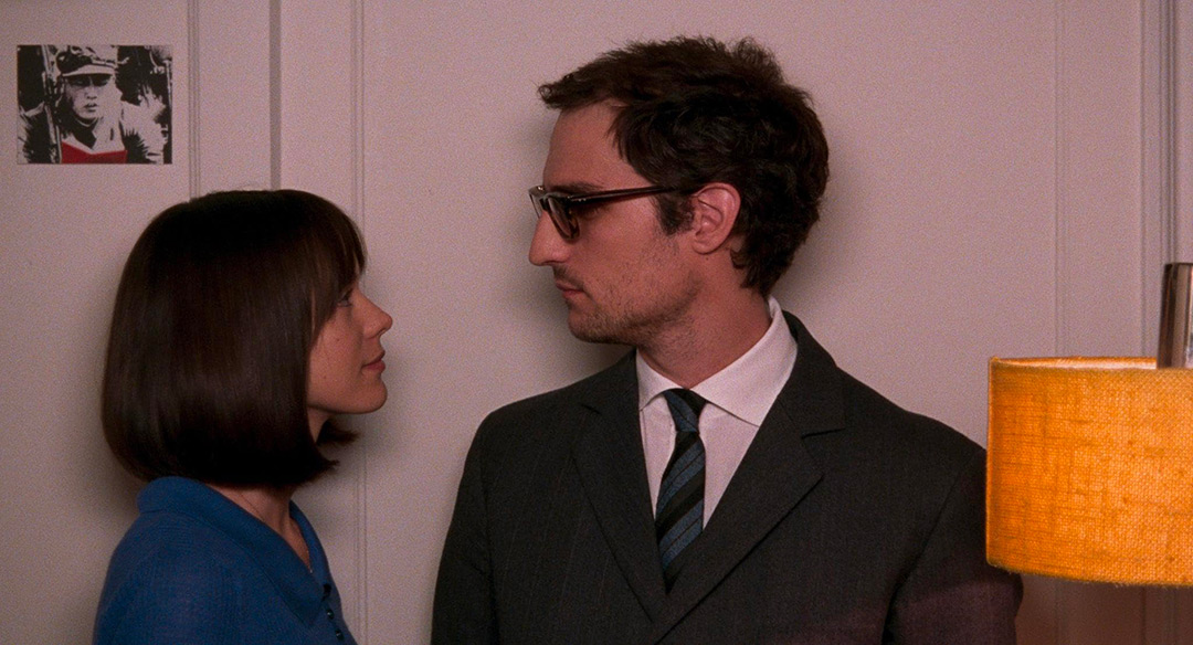 Louis Garrel, Stacy Martin dans Le Redoutable