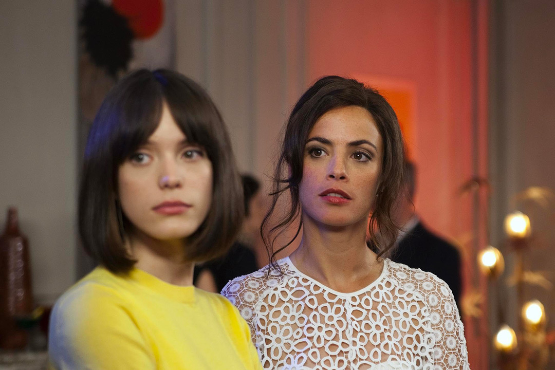 Bérénice Bejo, Stacy Martin dans Le Redoutable