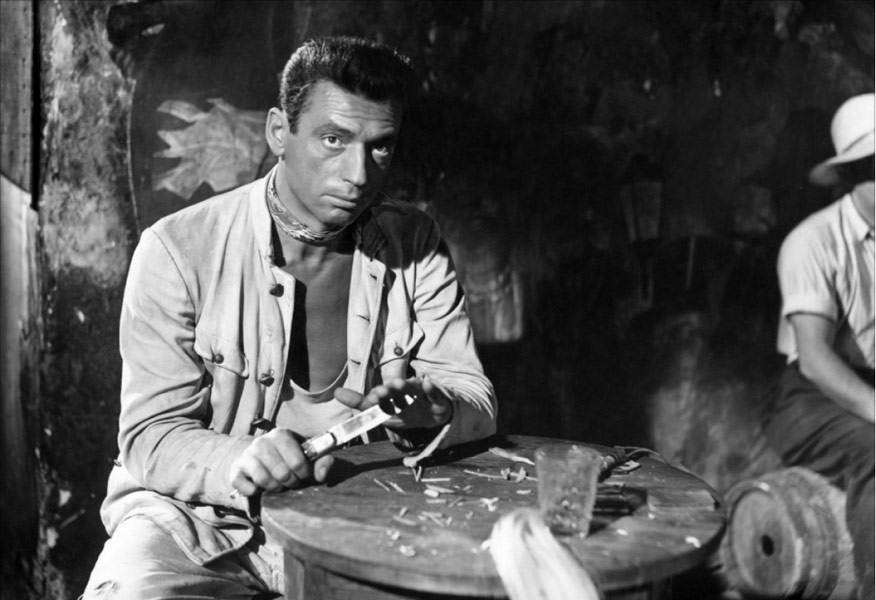 Yves Montand dans Le Salaire de la peur