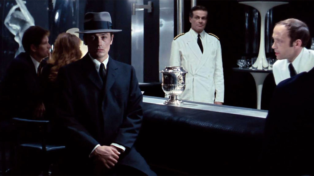 Alain Delon dans Le Samouraï