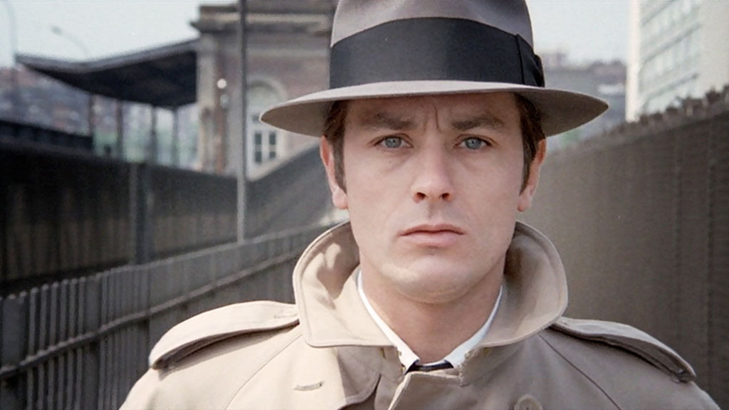 Alain Delon dans Le Samouraï