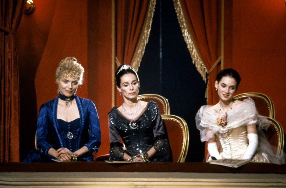 Michelle Pfeiffer, Geraldine Chaplin, Winona Ryder dans Le Temps de l'innocence