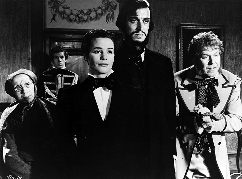 Max von Sydow, Åke Fridell, Ingrid Thulin, Naima Wifstrand dans Le Visage