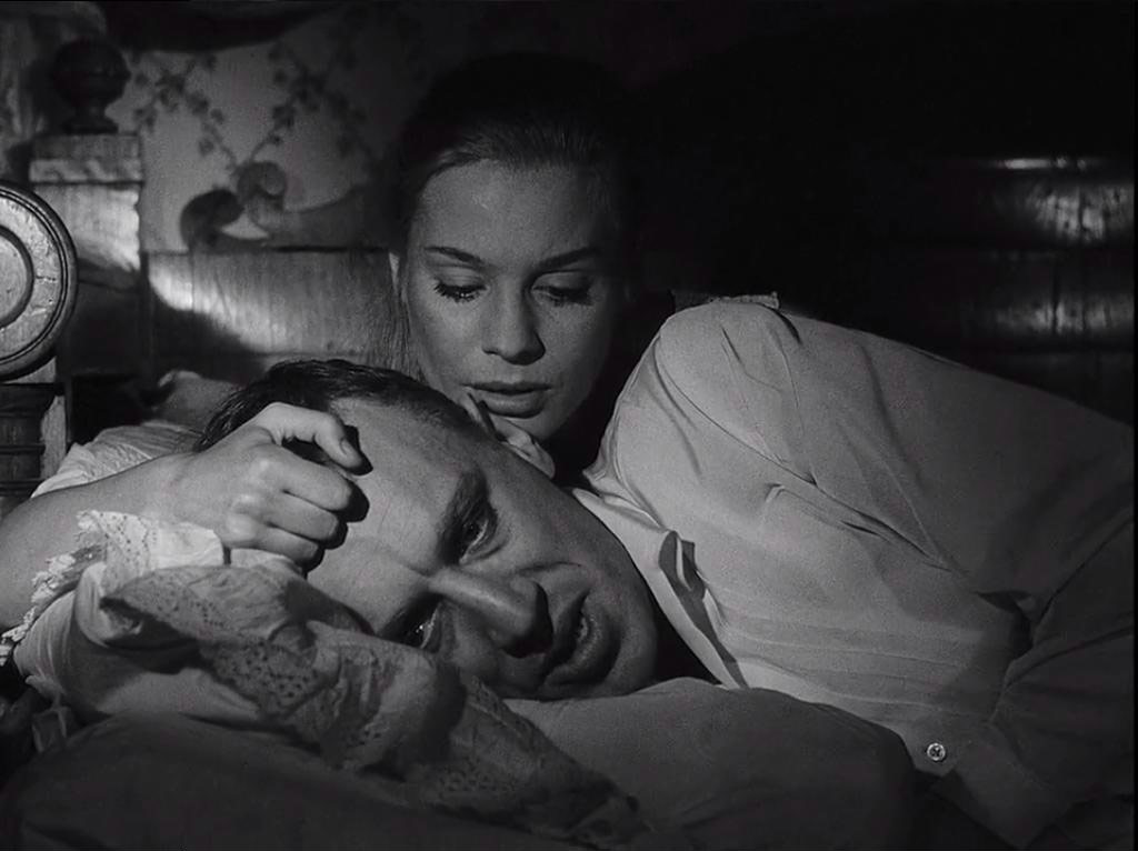 Max von Sydow, Ingrid Thulin dans Le Visage