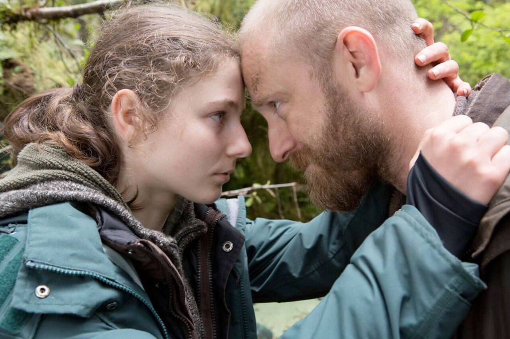 Ben Foster, Thomasin McKenzie dans Leave no trace